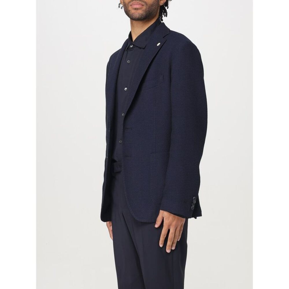 Manuel Ritz Jacket Men Blue - Picture 3 of 4